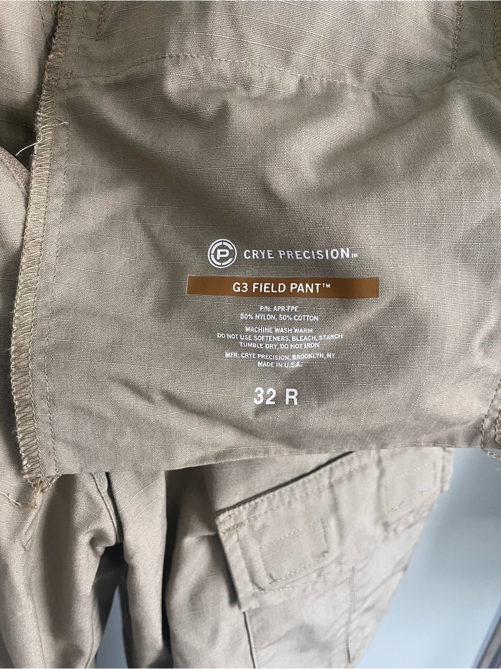 Crye Precision G3 Field Pants - Tan